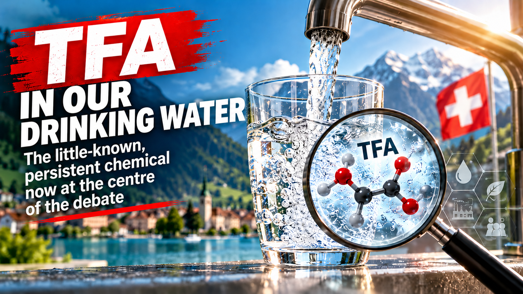 TFA in drinking water: the little-known forever chemical is becoming a current issue. What does the new research mean for consumers in Switzerland?